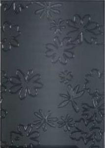 Декор Porcelanite Dos 334 Negro Decor Floral 33.3x47 см