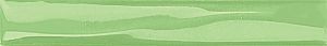 Бордюр-карандаш Волна зеленый 9,9x1,5 см