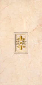 Декор Inserto Rosaura Gold/Pompeya Marfil 25*50 см