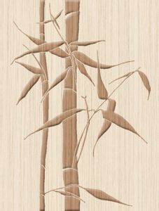 Декор Бамбук Бежевый 74-44-12-1401 25х33 см
