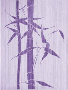 Декор Бамбук Лиловый 74-44-52-1401 25х33 см
