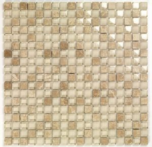 Vitrex Stone & Glass Pure & Naturals (мозаика) Light Emperador Glossy 1,5х1,5 см