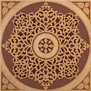 Декор Rosone Land Gold (comp. 4 pzz.)  120x120 - 48”x48”