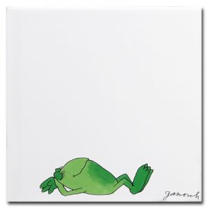 Плитка Steuler Janosch "Sleeping Frog" white