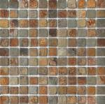 Viva Ceramica  Brown Fantasy MOS.NAT. CHINA RUSTY 2.5X2.5 30.5X30.5 см