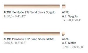 Plenitude  132 Sand Shore A.E. Spigolo 1,5x1,5 см  