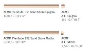 Plenitude  132 Sand Shore Spigolo  30,5x1,5 см