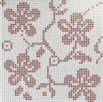 Vitrex Mosaico TESSUTO Ibiscus  (MIX 4) C 1,1*1,1 Monocolori (60*60) (мозаика) 60х60 см