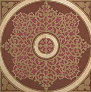 Декор Rosone Land Sabbia (comp. 4 pzz.)  120x120 - 48”x48”