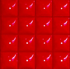 Плитка Настенная Ondas S Rojo Rubi M-125 20*20 см 