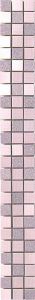 Emotion Tartan Listello Pink 6,5x55 см