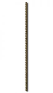 Бордюр Le Vie Della Seta Perle Gold Matita 0.6*33.3 см