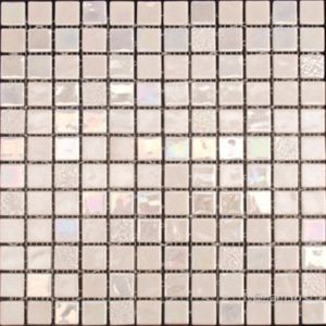 Настенная плитка Mosavit Metalica Sundance Blanco 2,5x2,5 31,6х31,6 см
