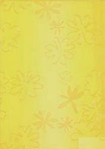 Декор Porcelanite Dos 334 Amarillo Decor Floral 33.3x47 см