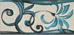 Декор CENEFA AZUL-PERLA 20,4х40,8 см