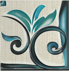 Вставка TACO AZUL-PERLA 20,4Х20,4 СМ