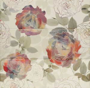 Декор Comp 7022-7025 Jade Opalo Euforia III комплект из 3 плиток (75x25)  75x75 см