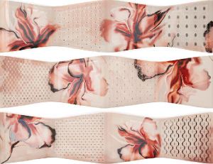 Панно Comp 9003 Armonia Nacar Negro Rojo III 60x80 см