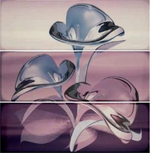 Декор Composicion 7015-7016-7017 Murano III Fucsia-Lila-Malva 75х75 см