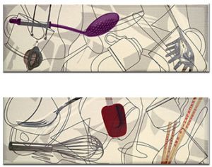 Панно Composition Bulli 7000 Beige 50*75 см (компл. из 2ух штук)