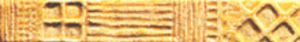 Бордюр Listello Bombay Giallo 2,5x16,5 см
