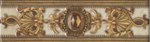 Декоративный бордюр Cenefa Topacio 5 x 25 см