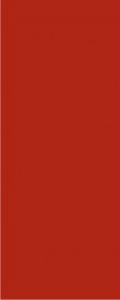 Настенная плитка Red Plain Glossy 20х50 см