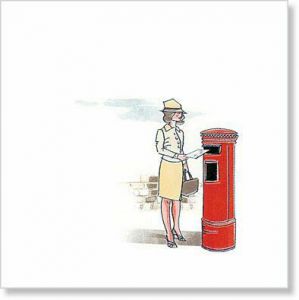 Декор Почта 20x20 см