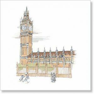 Декор Биг Бен 20x20 см