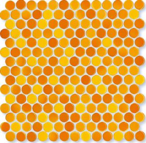 8812H мозаика настенная JASBA-CENTINO mandarin glossy 31.2*31.6.