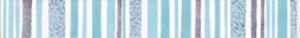 Бордюр Petali Line Azzurro 5*37,5 см