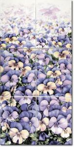 Плитка Polcolorit Fiori DN-Fiori Pole X6