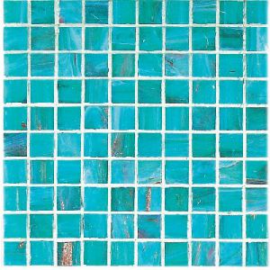 Vitrex Mosaico Vetroso Monocolori  G108 Acquamarina 2*2 (мозаика) 32.5x32.5 см