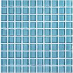 CRYSTAL B мозаика VF3 Celeste Lucido 2,3*2,3 30x30 см