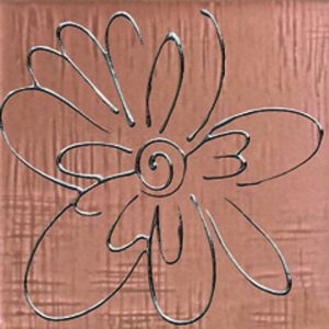 Декор Jamaica Margherite S/3 Marrone 10x10 см