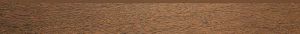 Плинтус Каре коричневый обрезной 80x9,5 см