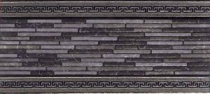 Бордюр Argos Listelo Danubio Negro 11x25 см