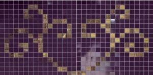 Мозаика Caboche melanzana mosaico S/2 30,5x61 см