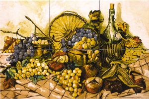 Панно Натюрморт (6 частей 20,1x20,1) 40,2x60,3 см