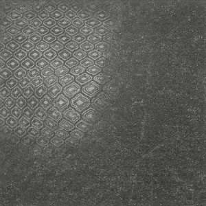 Керамогранит Окинава черный лаппатированный 60x60 см