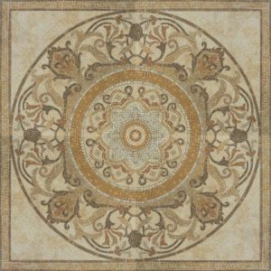 Декор 5016 Roseton Crema Natural 100x100 см