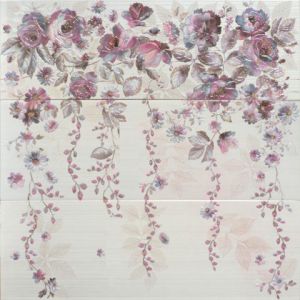 Декор Composicion 2210 Lila Turquesa Marengo Cascade 3 67,5x67,5 см