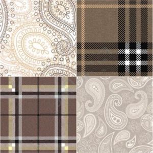 Плитка напольная (центр) Paisley Marron 45*45 см