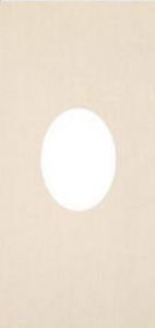 Декор Ventana India Crema 25*50 см