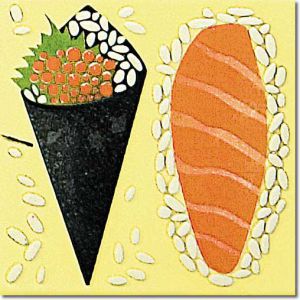 Декор Суши 9,9x9,9 см