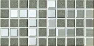 Бордюр Тру Грин Глит.Микс 3 / True Green Glit.Mix3 12,5x25 см