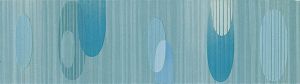 Бордюр Fap Velvet Optical Blue Listello 8,5х30,5 см