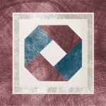 Декор Bianko-Bordeaux Inserto Festone 10 x 10 см