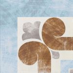 Декор Crema-Azzurro Angolo Greca Linea 20 x 20 см