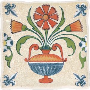 Вставка Viking COTTAGE ECRU 1  10х10 см Сорт1